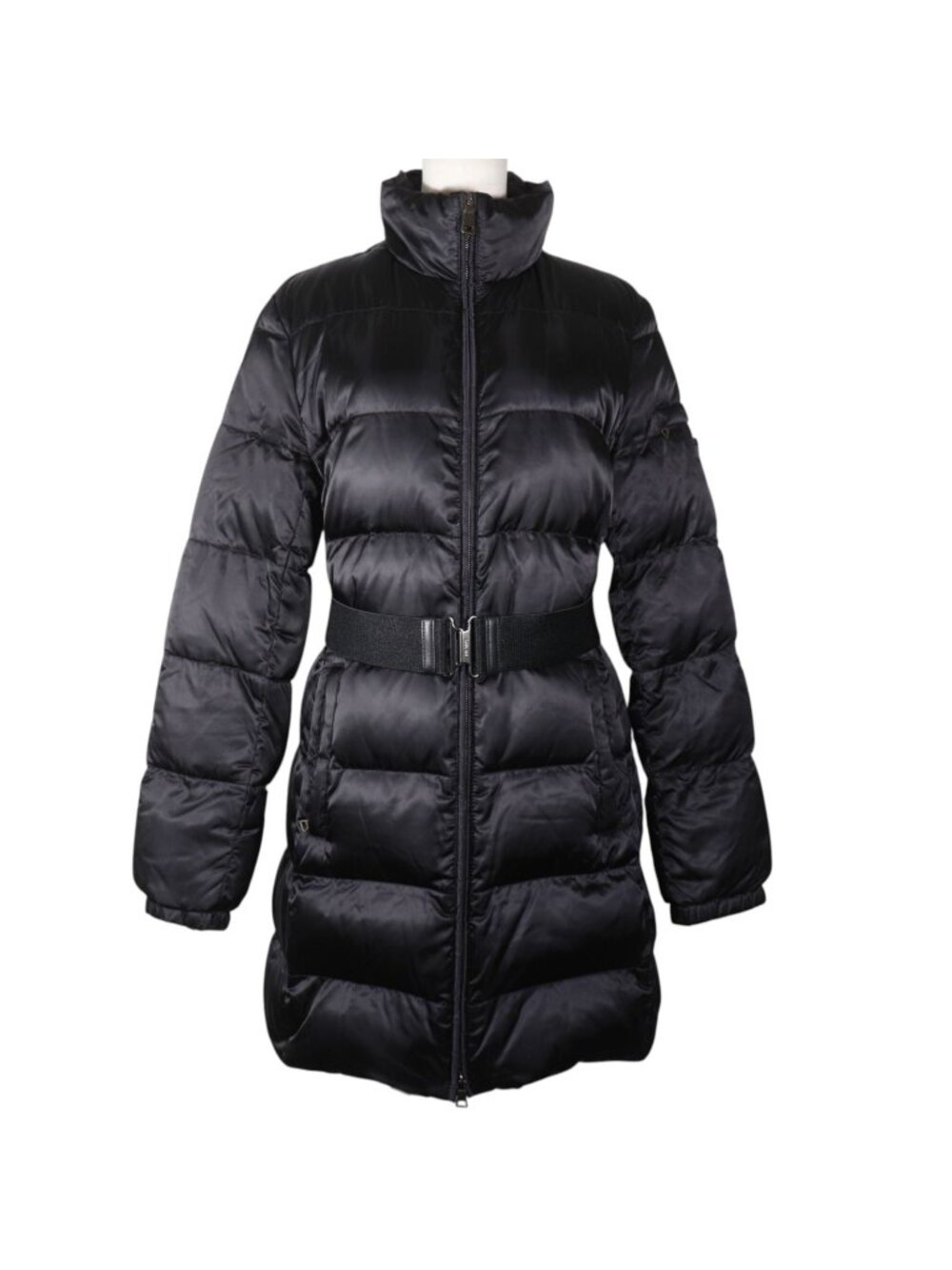 Prada Sports Down Coat Nylon Black Jacket